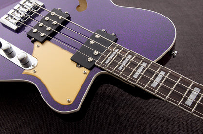 Reverend Linhbacker Bass Purple Sparkle