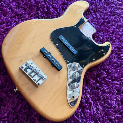 2010s Squier Vintage Modified 70s Jazz Bass Natural (Loaded Body)