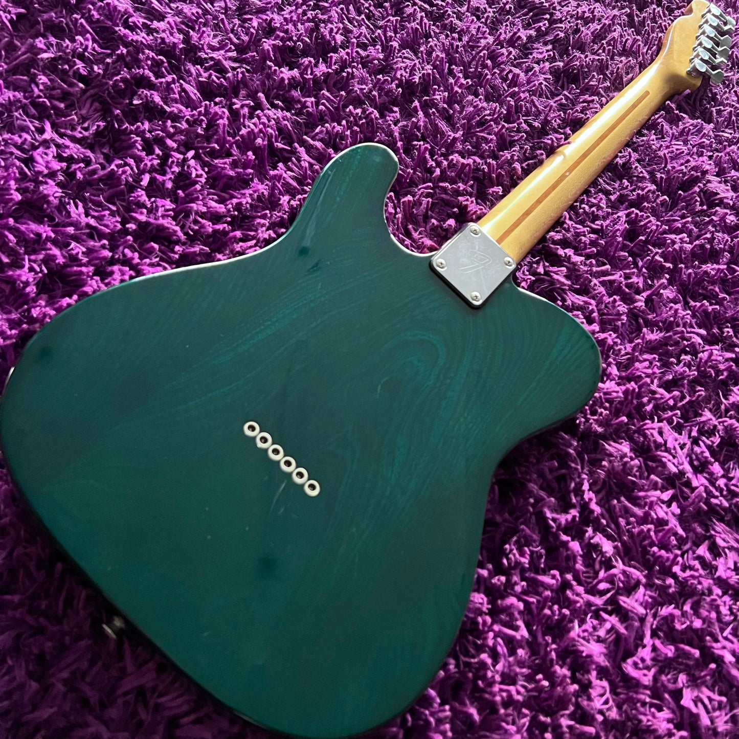 1984-87 Fender CTL-50 Telecaster '72 Reissue Transparent Green (MIJ Fujigen E Serial)