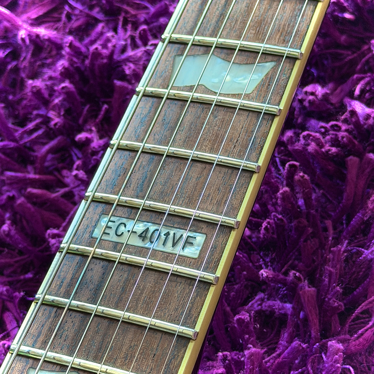 2012 LTD EC-401VF Faded Cherry Sunburst Single Cutaway Electric Guitar