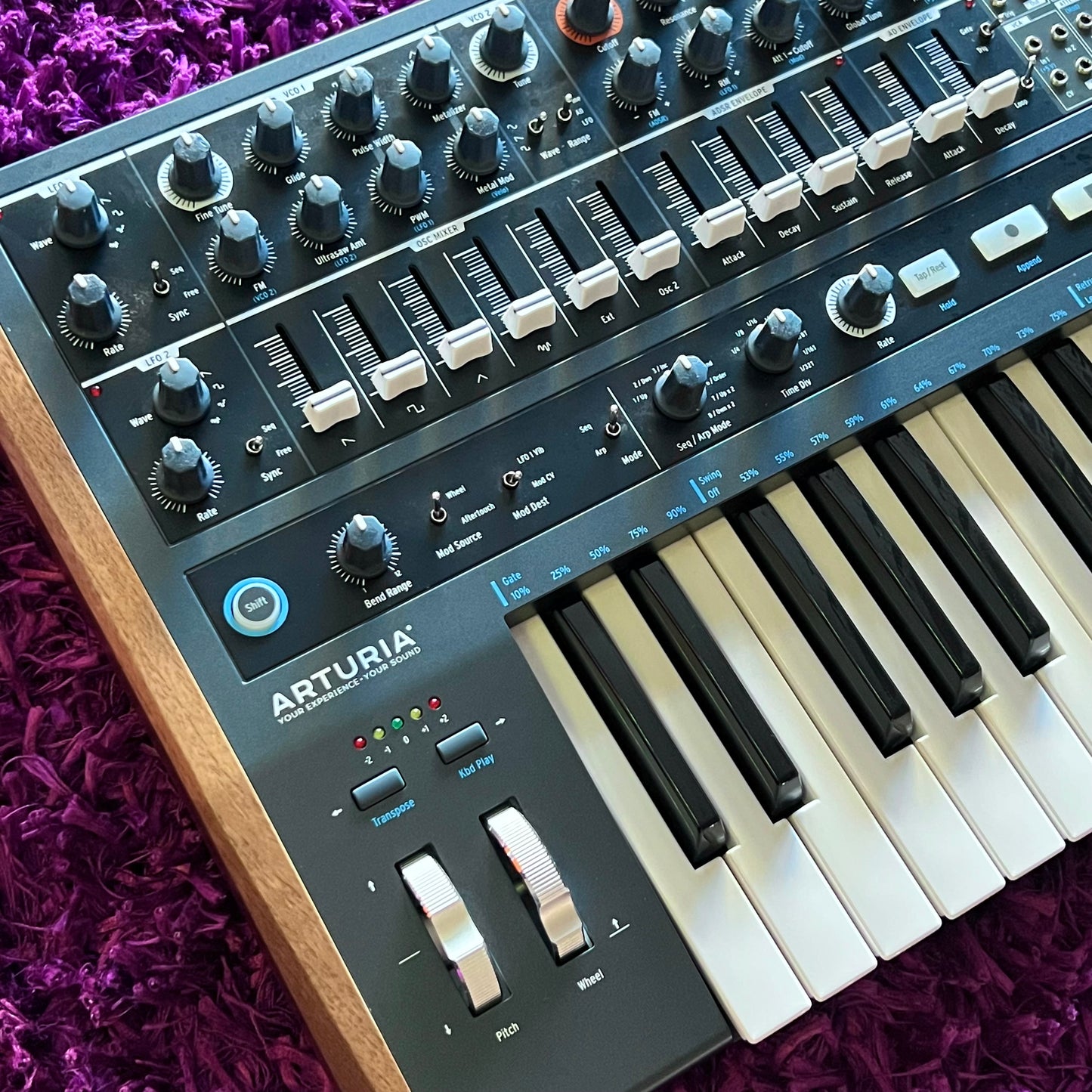 2020s Arturia MiniBrute 2 Analogue Hybrid Sequencer Synthesizer