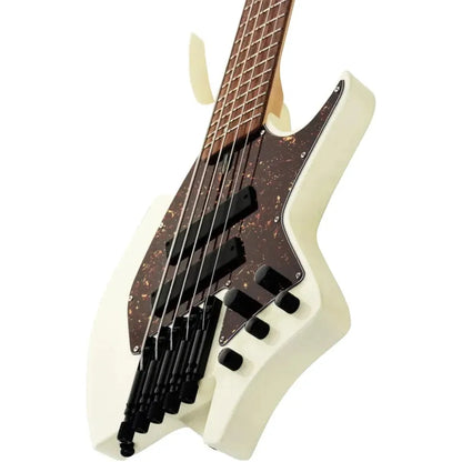 HILS HNB5 – Gloss Ivory – Headless 5-String Bass