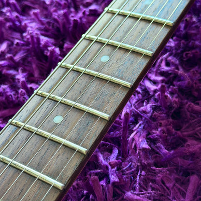 Mid-2010s Vox V-MK5 Phantom Short Scale Electric Guitar (Refinished Metallic White)