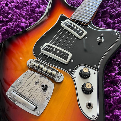 1969 Aria 1532T Bizarre Offset Electric Guitar Sunburst (MIJ Matsumoku)