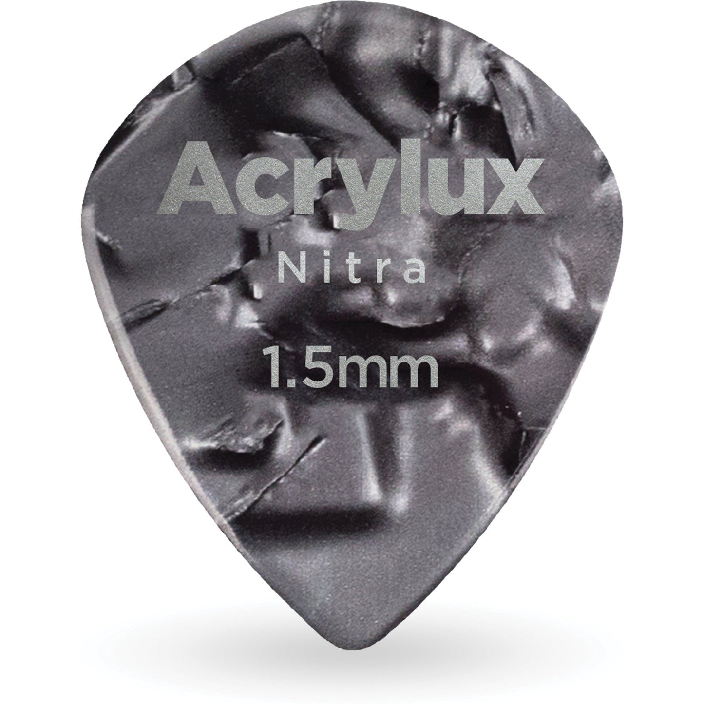 D'Addario Acrylux Nitra Jazz Guitar Pick 1.5MM, 3-Pack