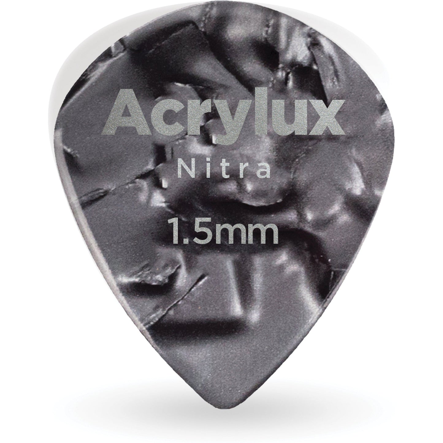 D'Addario Acrylux Nitra Jazz Guitar Pick 1.5MM, 2-Pack