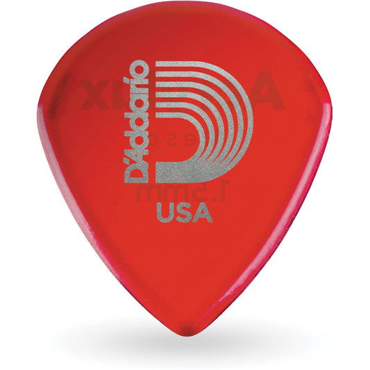 D'Addario Acrylux Reso Jazz Guitar Pick, 25-Pack