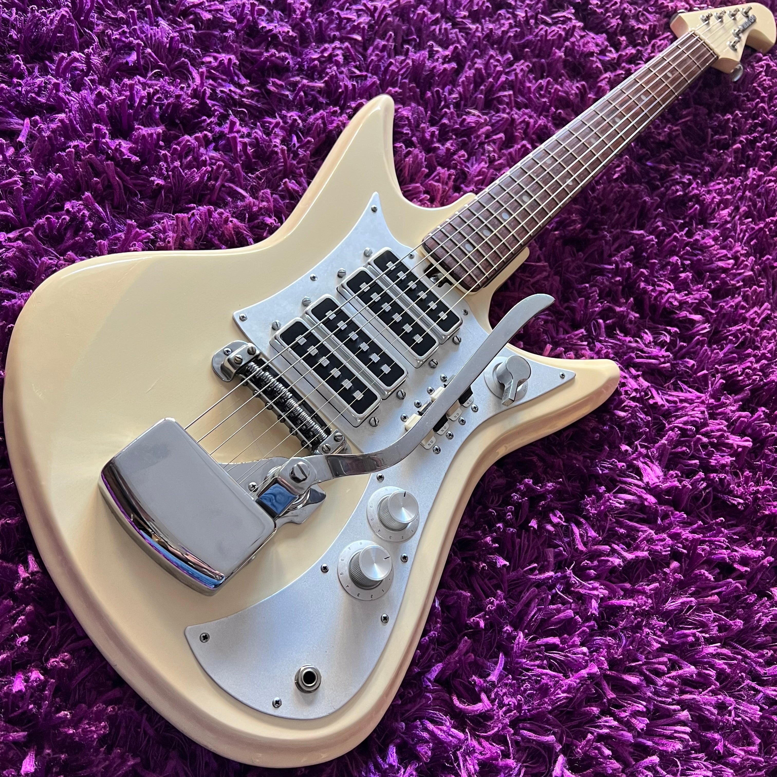 Late 60s Teisco K-4L Shark Fin Bizarre Electric Guitar (MIJ