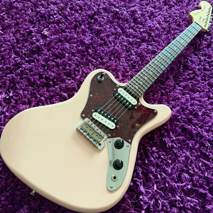 2021 Squier Paranormal Series Super-Sonic Shell Pink