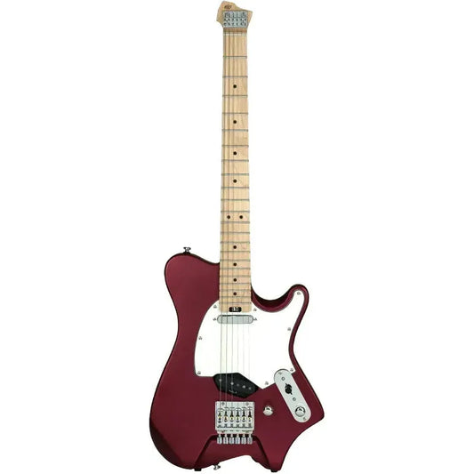 HILS HNT1M – Satin Ruby Red – Headless 6-String Guitar