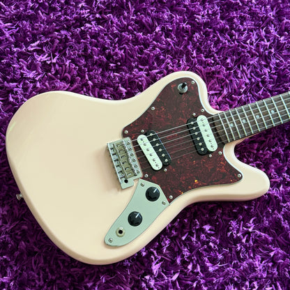 2021 Squier Paranormal Series Super-Sonic Shell Pink