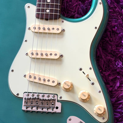 1997-2000 Fender Stratocaster ST62-70TX Ocean Turquoise Metallic w/ Texas Specials (MIJ)