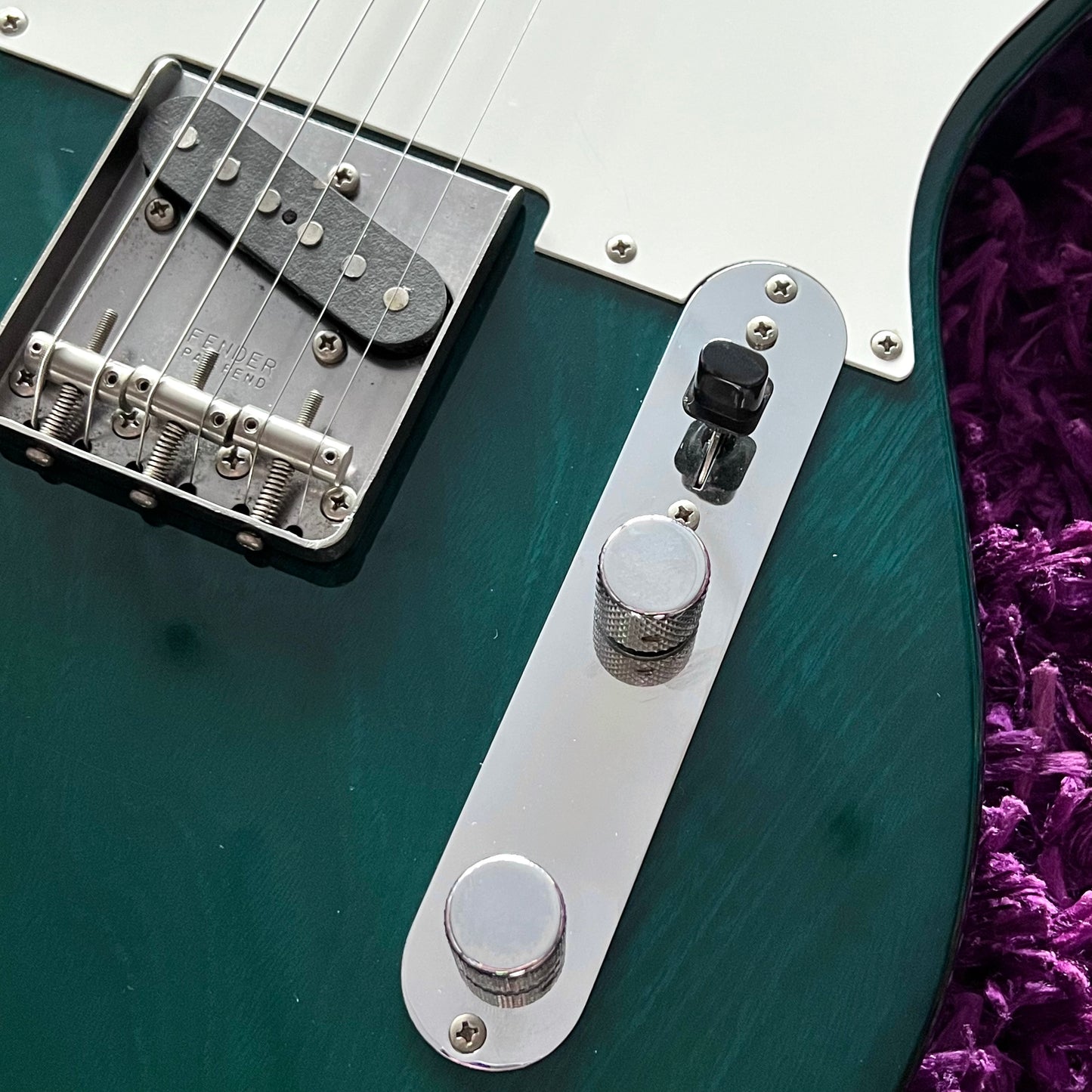 1984-87 Fender CTL-50 Telecaster '72 Reissue Transparent Green (MIJ Fujigen E Serial)