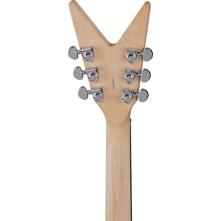 Dean MSSTD Michael Schenker Standard Flying V Black/White Electric Guitar