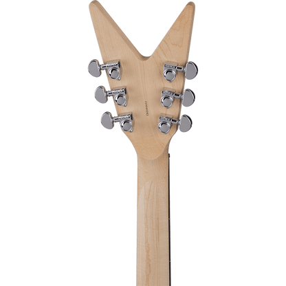 Dean MSSTD Michael Schenker Standard Flying V Black/White Electric Guitar