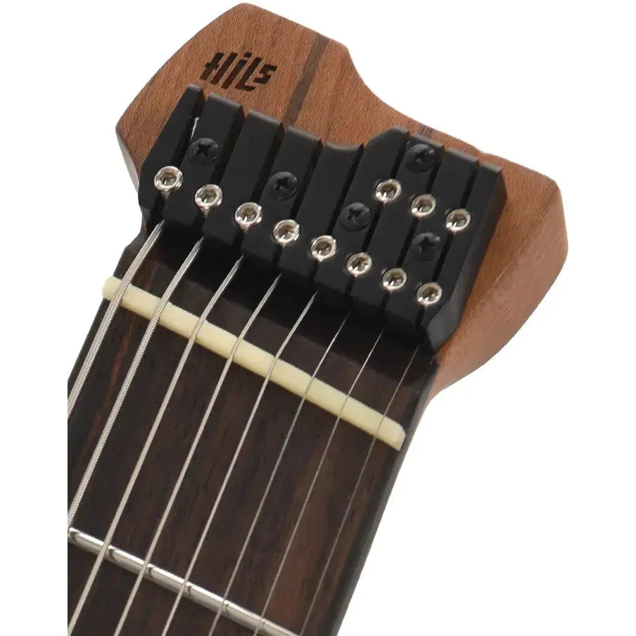 HILS HZ8 – Satin Black – Headless 8-String Guitar