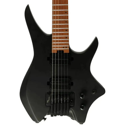 HILS HN4 – Satin Black – Headless 6-String Guitar