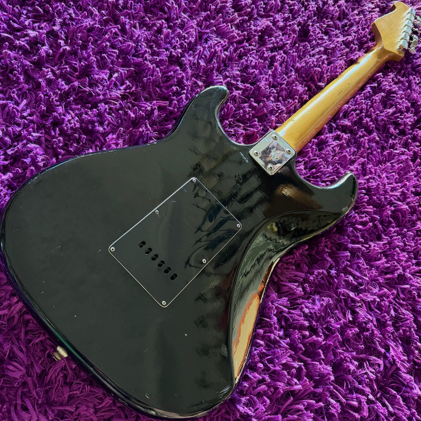 Late '80s/Early 90s Onyx (Samick) Stratocaster Black (Made in Korea)
