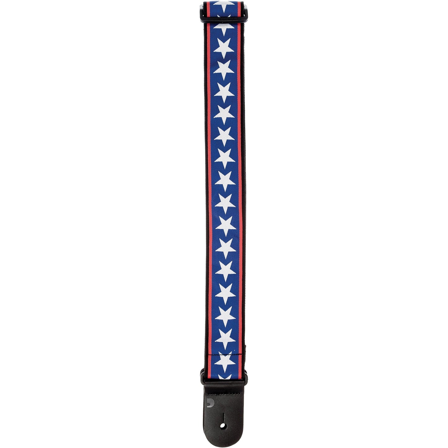 D'Addario Woven Guitar Strap, Stars & Stripes