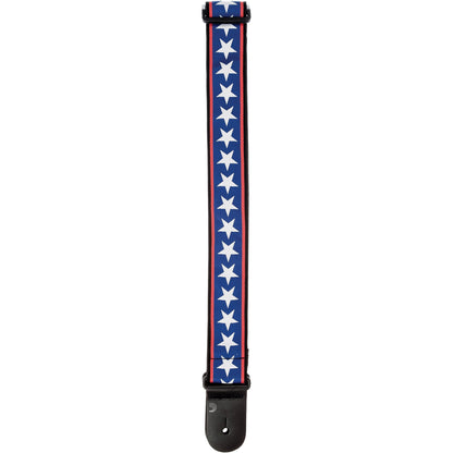 D'Addario Woven Guitar Strap, Stars & Stripes