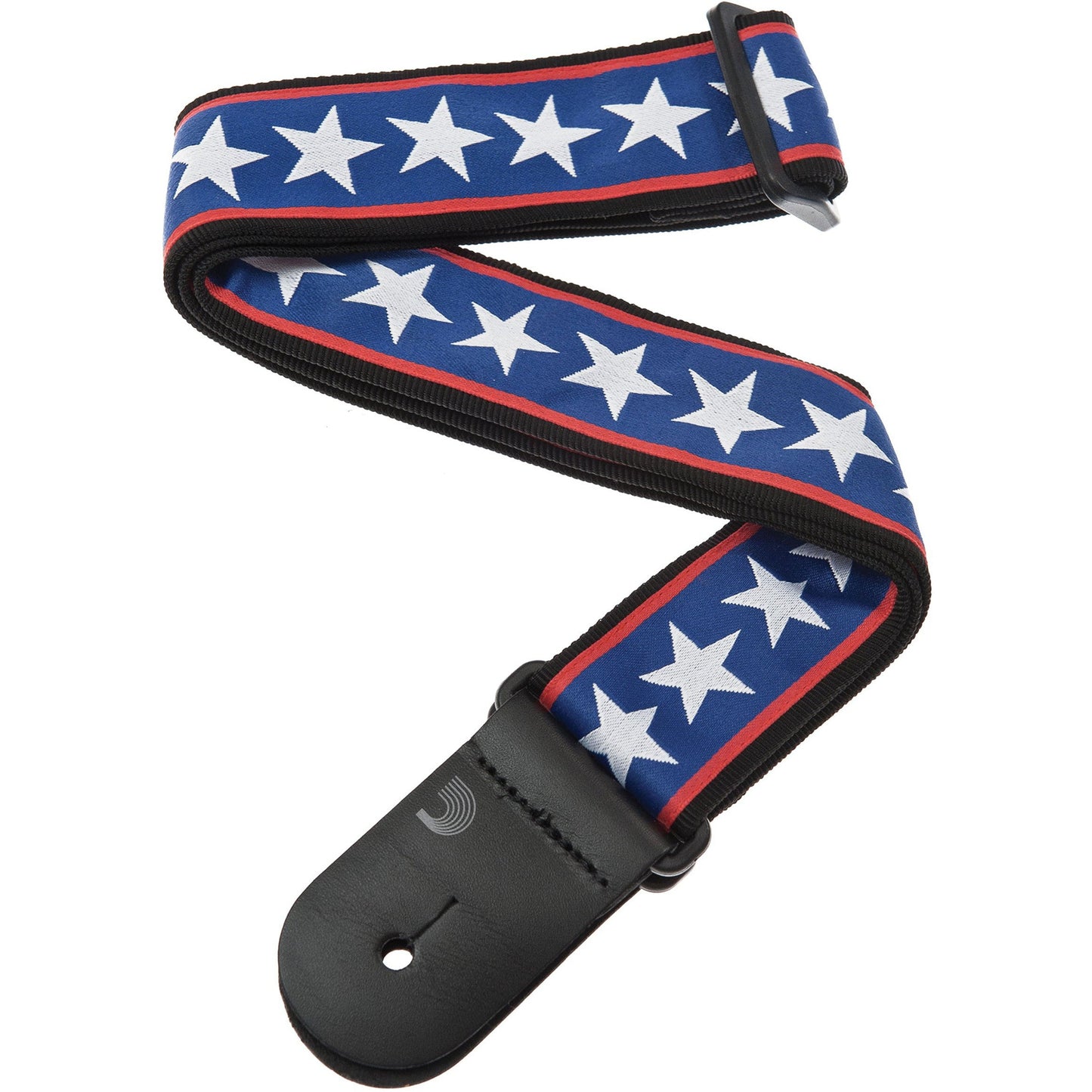 D'Addario Woven Guitar Strap, Stars & Stripes