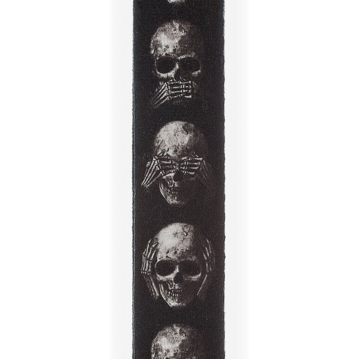 D'Addario Alchemy Guitar Strap, Muted Skulls