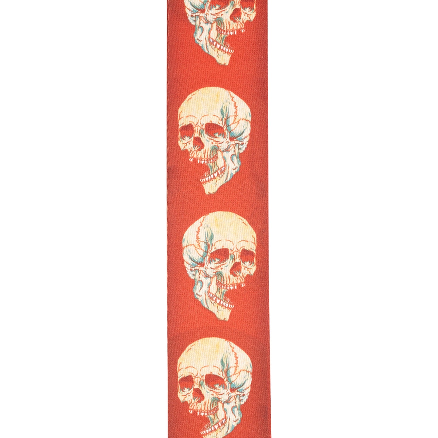 D'Addario Alchemy Guitar Strap, Live Life Skull