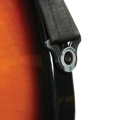 D'Addario Auto Lock Guitar Strap, Black