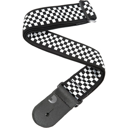 D'Addario Woven Guitar Strap, Check Mate