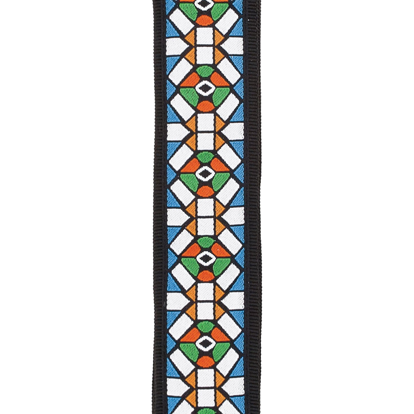 D'Addario Woven Guitar Strap, Stained Glass