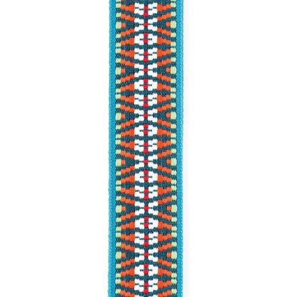 D'Addario Woven Guitar Strap, Sunset Hootenanny