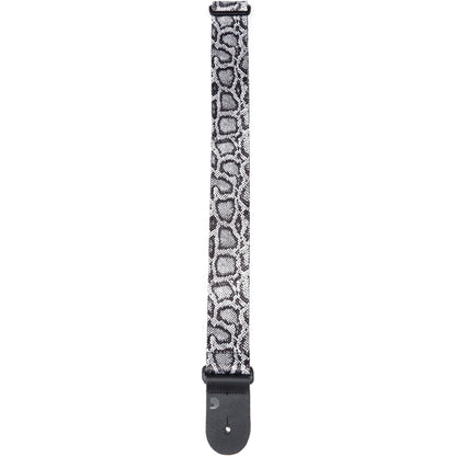 D'Addario Polyester Printed Snake Skin Guitar Strap