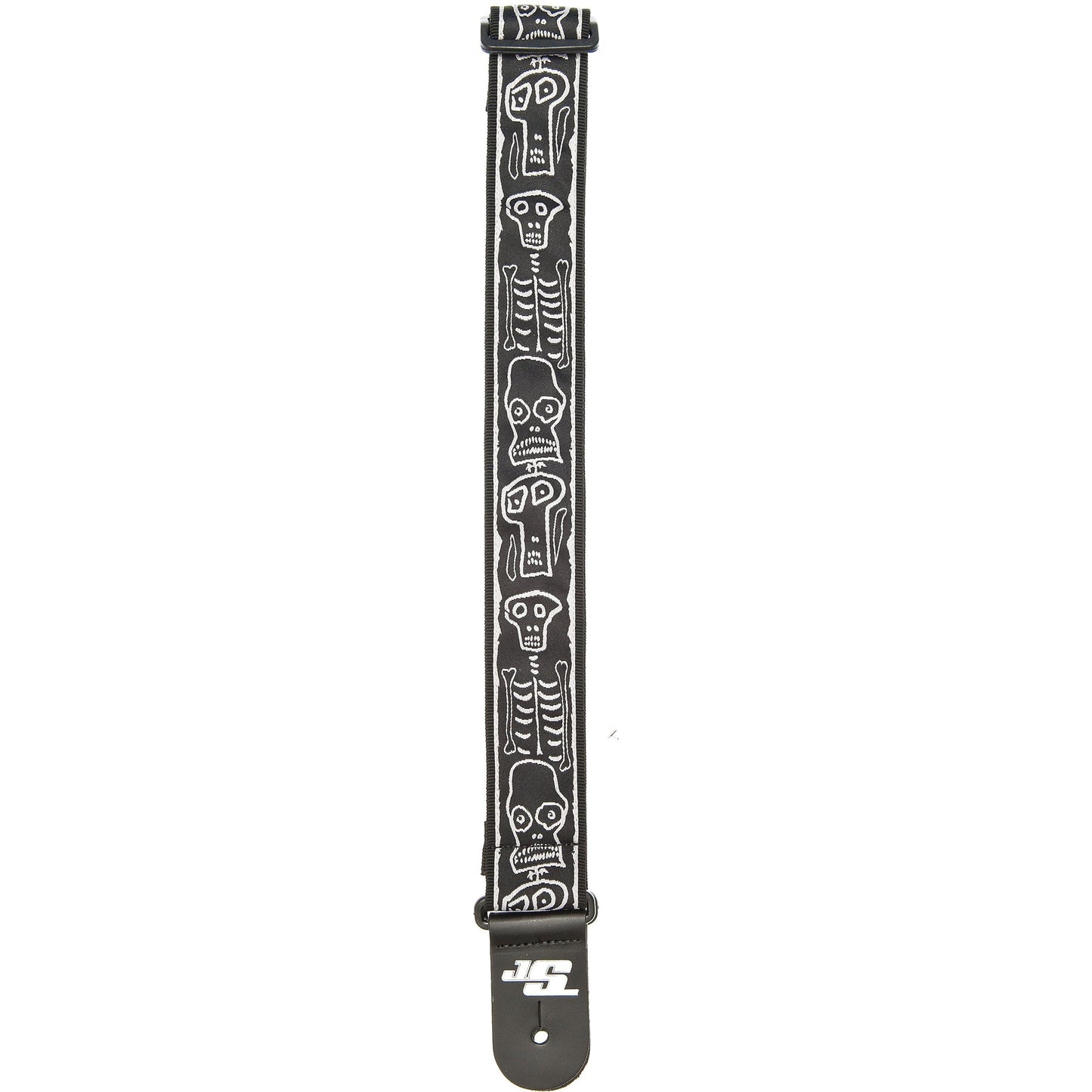 D'Addario Joe Satriani Guitar Strap, Skull n' Bones