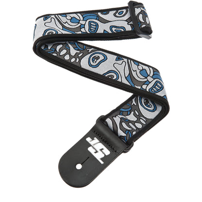 D'Addario Joe Satriani Guitar Strap, Souls of Distortion