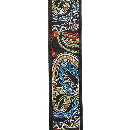 D'Addario Joe Satriani Guitar Strap, Snakes Mosaic