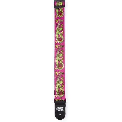 D'Addario Joe Satriani Guitar Strap, Paisley Purple