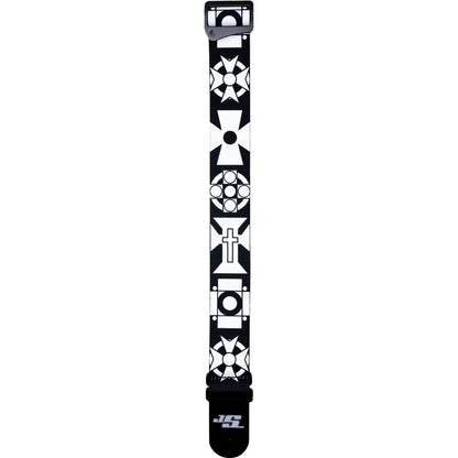 D'Addario Joe Satriani Swivel Guitar Strap, Crosses