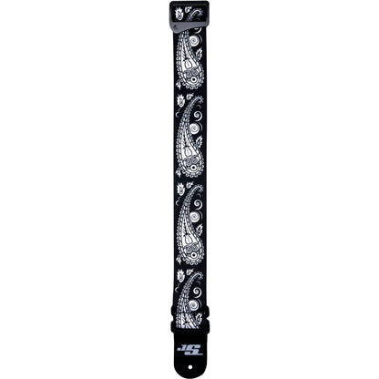 D'Addario Joe Satriani Swivel Guitar Strap, Black Paisley