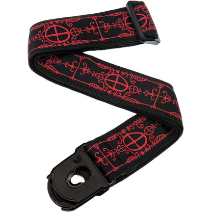 D'Addario Planet Lock Guitar Strap, Voodoo