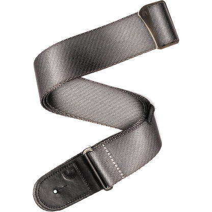 D'Addario Premium Woven Strap, Silver