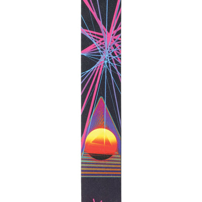 D'Addario Outrun Polyester Guitar Strap, Neon Stars