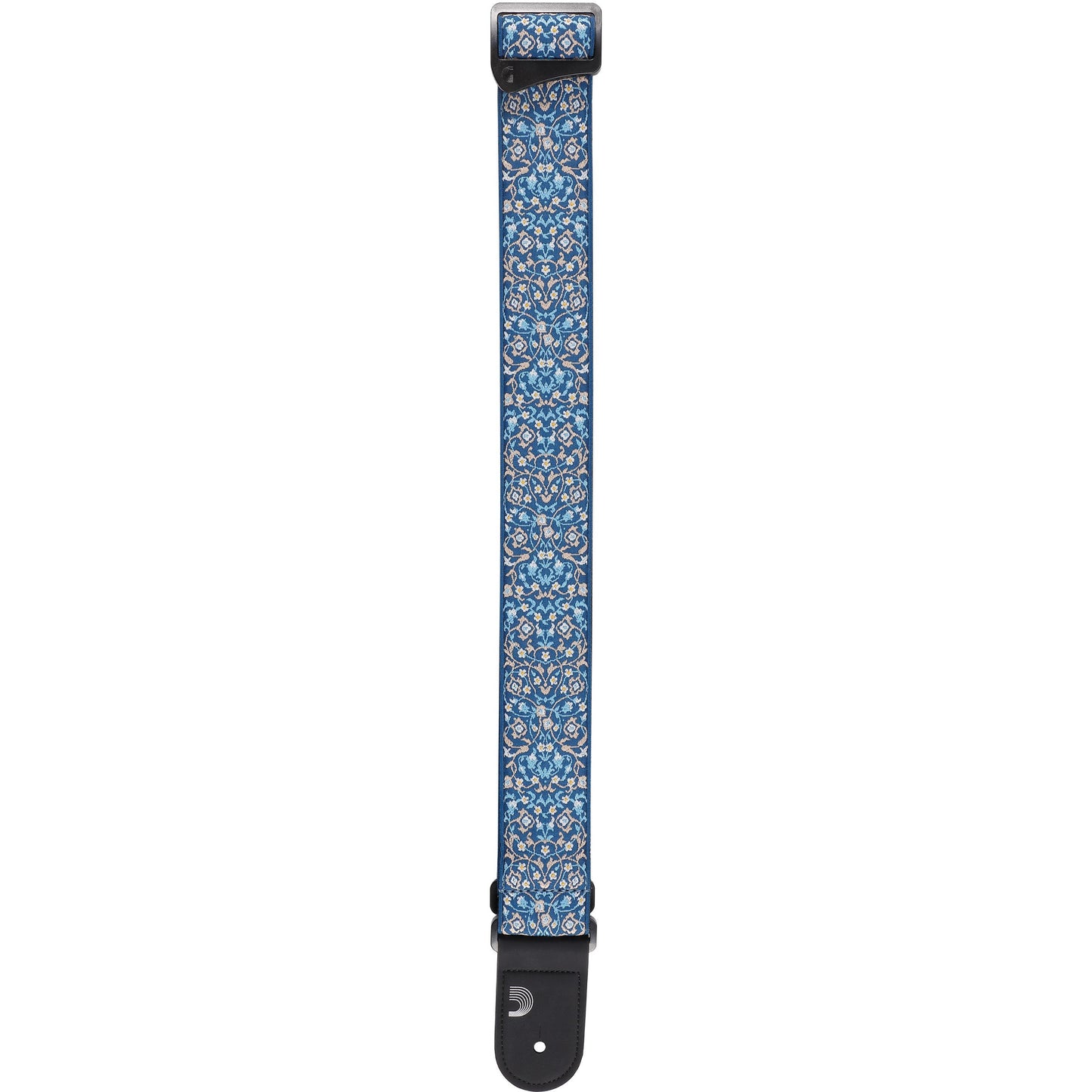 D'Addario  Eco-Comfort Persian Woven Guitar Strap, Blue