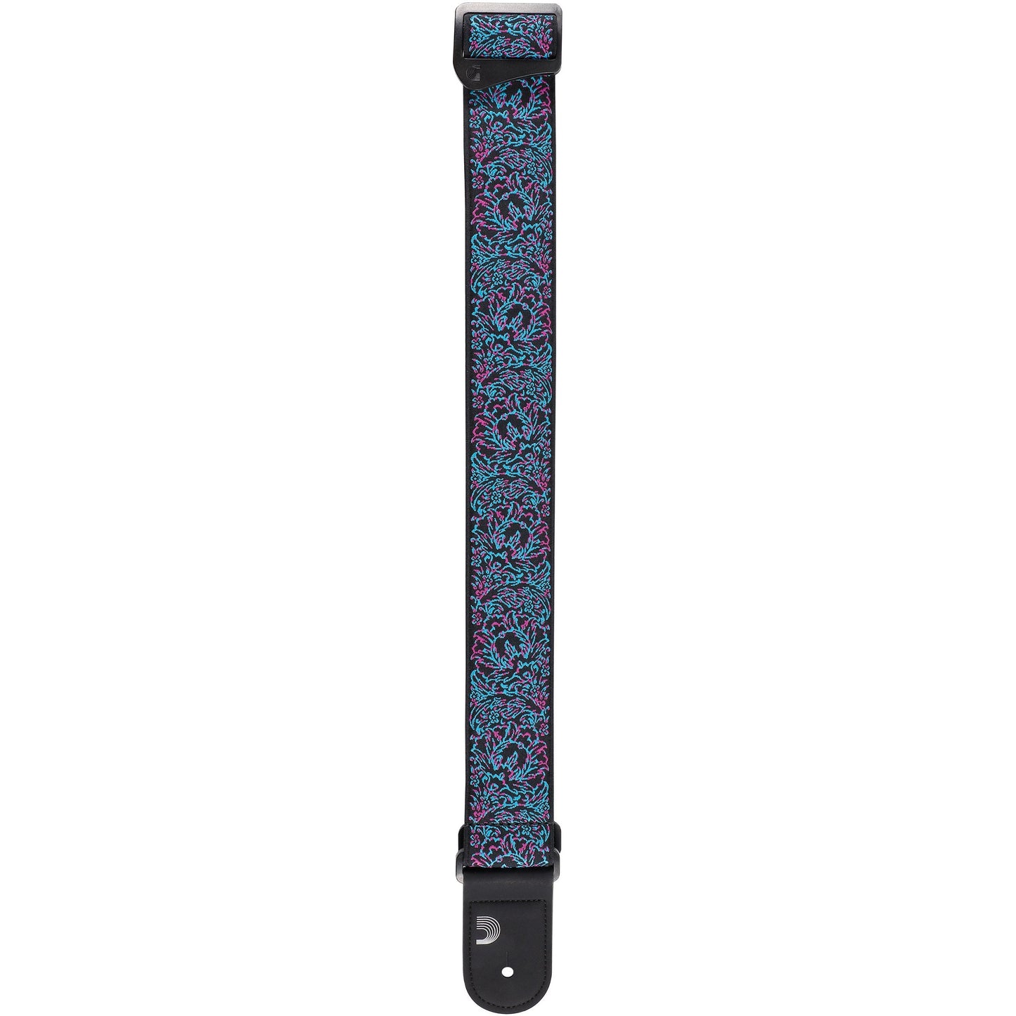 D'Addario Eco-Comfort Outrun Woven Guitar Strap, Glitch