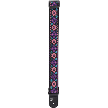 D'Addario Eco-Comfort Outrun Woven Guitar Strap, Retro