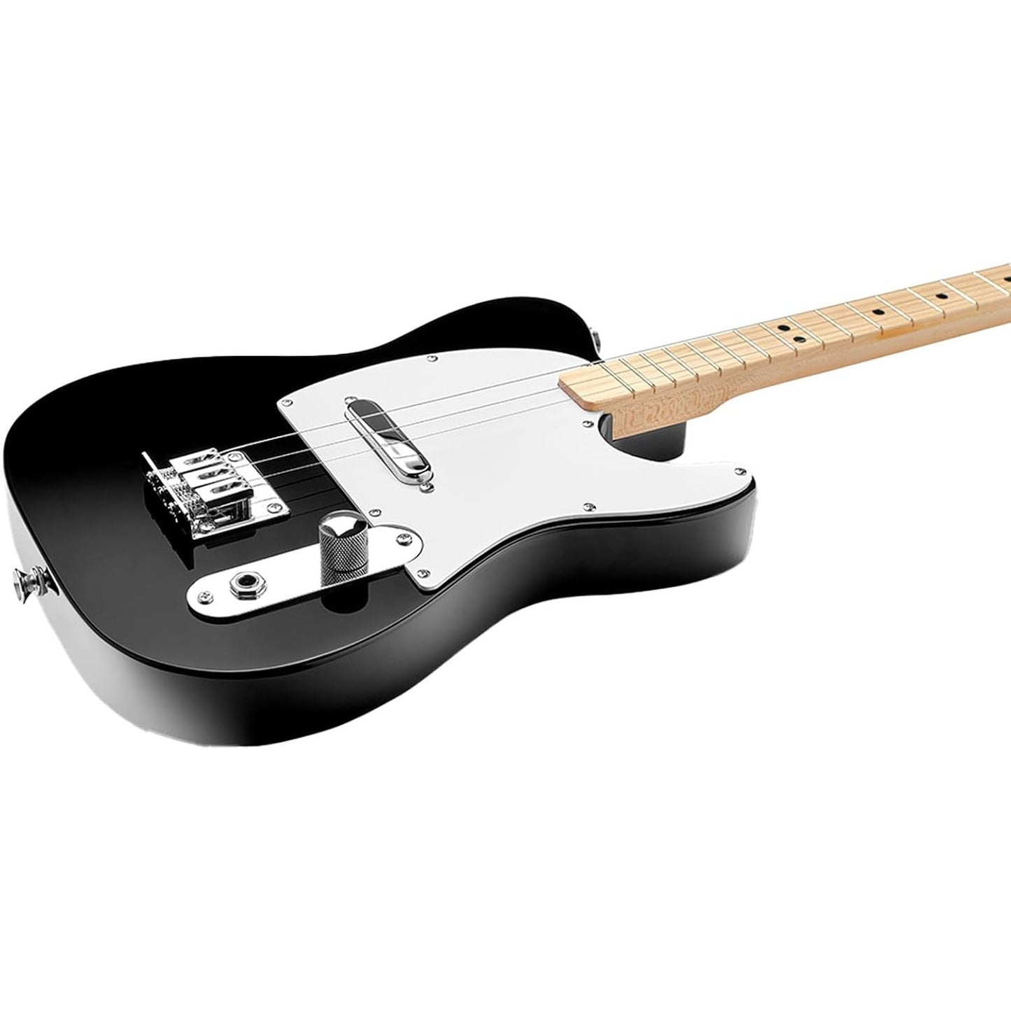 Fender X Loog Telecaster 3-String Electric Guitar Black