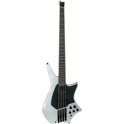 HILS HZB4 – Satin Silver – Headless 4-String Bass