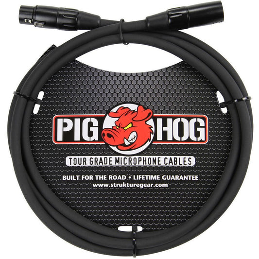 Pig Hog 8mm Microphone Cable, 6 Foot XLR