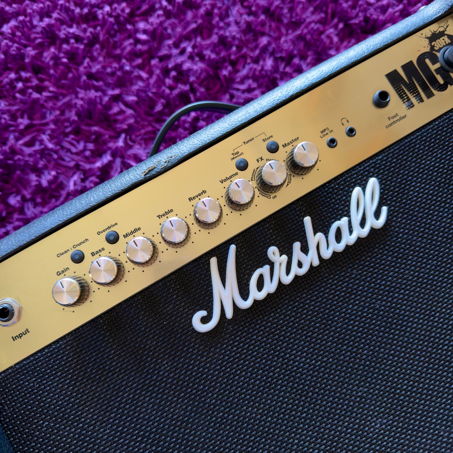 2010s Marshall MG30FX Gold 1x10" Solid State 30-Watt Guitar Amp Combo w/ FX