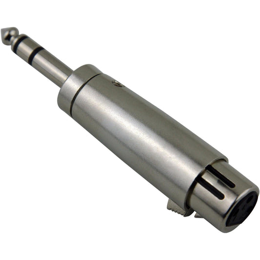 Pig Hog Solutions - XLR (Female) to 1/4" (Male) TRS Balanced Adapter