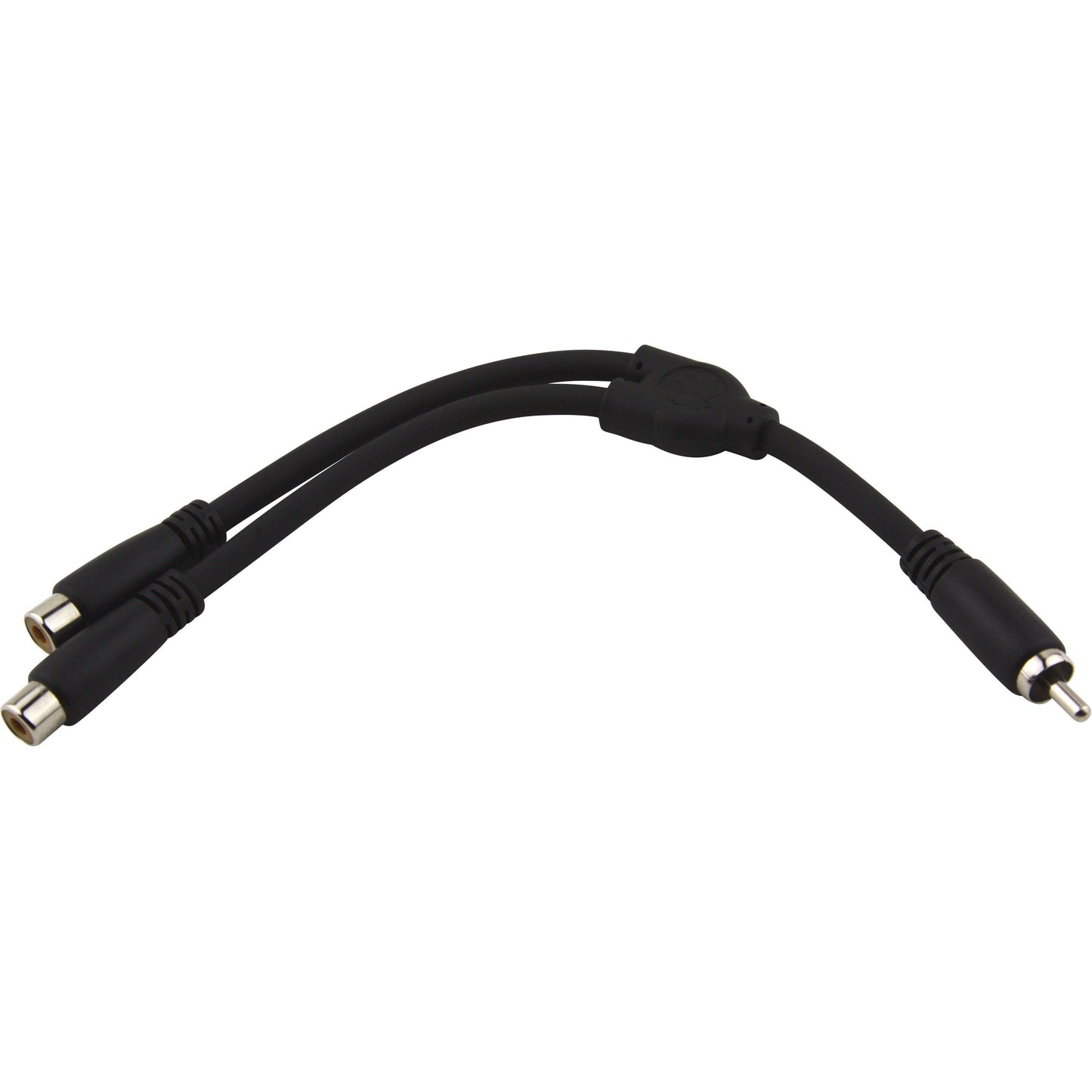 Pig Hog Solutions - Y Cable RCA (Male) to Dual RCA (Female) - 6 Inch